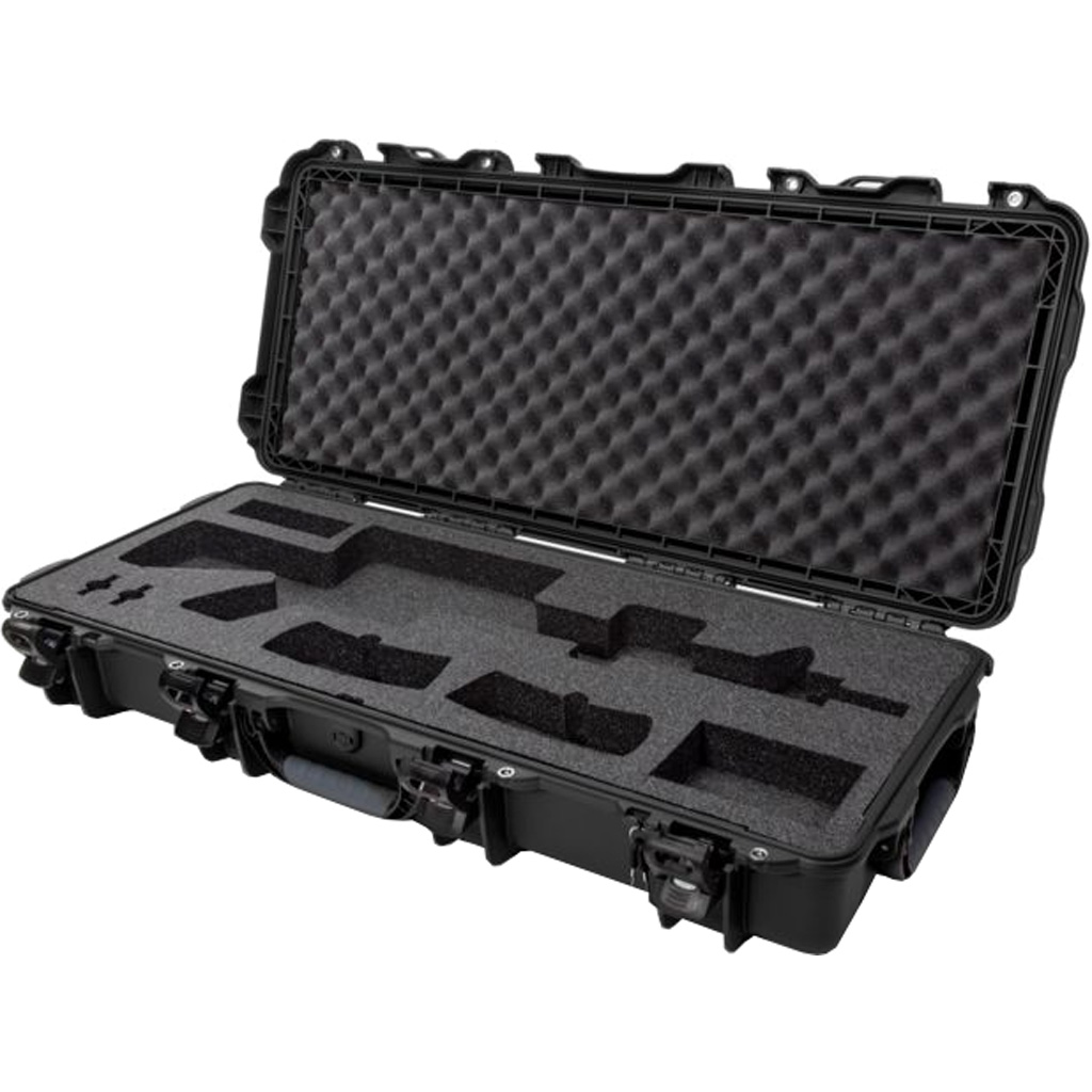 Nanuk A/R Hard Case w/Foam Black Retractable Wheels and Handle - Image 2
