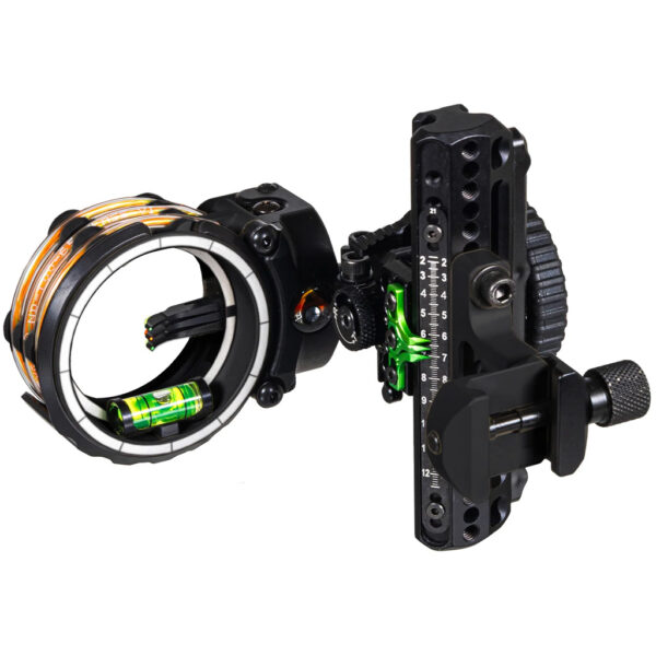 Axcel Driver Slider Sight CK w/Accustat II Scope Midnight Cerakote .019 Micro 3 Pin Picatinny