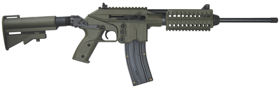 Kel-Tec SU22E .22 LR Semi-Auto Rifle 16″ Green Collapsible Stock 26+1