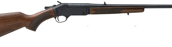 Henry Single Shot .22 LR Break-Action Rifle 22″ Blued Walnut