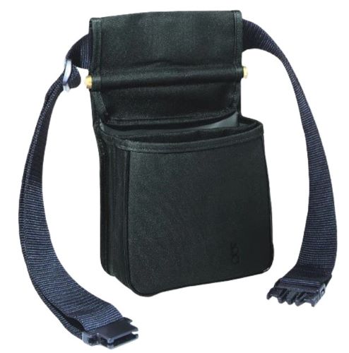 BOB ALLEN ORIGINAL DIVDED – SHELL POUCH WITH BELT BLACK