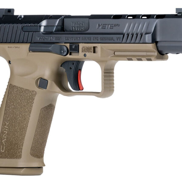 Canik Mete SFX 9mm Luger Semi-auto Striker-fired 5.2″ Barrel Black/fde