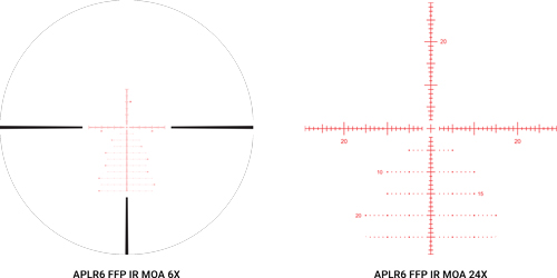 ATHLON SCOPE HELOS BTR G2 34MM - 6-24X56 SF IR APLR6 MOA FFP - Image 2