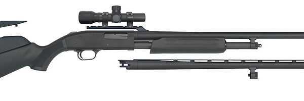Mossberg 500 Field Deer Combo 20 Gauge Pump-Action 26″/24″ Blued 5-Round