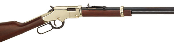 Henry Golden Boy .17 HMR Lever-Action 20″ Brass Receiver Walnut 11-rd