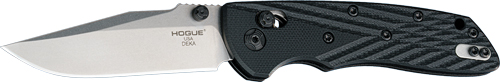 HOGUE DEKA 3.25″ ABLE LCK FLDR – CLIP POINT G-10 FRAME BLACK