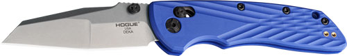HOGUE DEKA ABLE LOCK FOLDER – 3.25″ MOD WHARNCLIFFE POLY BLU