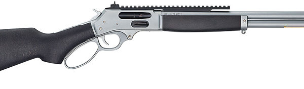 Henry Lever Action .45-70 Govt Rifle 18.43″ Blued Walnut Adj Sights 4-rd