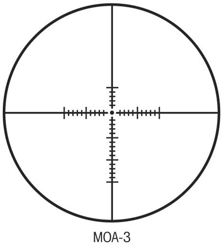 SIGHTRON SCOPE S-TAC 3-16X42 - MOA-3 TARGET KNOBS 30MM SF - Image 2