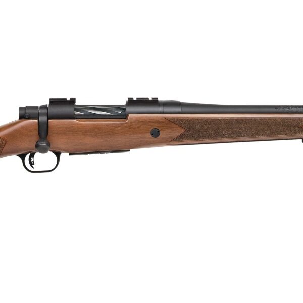 Mossberg Patriot .25-06 Rem Bolt-Action Rifle 22″ Blued Wood Stock