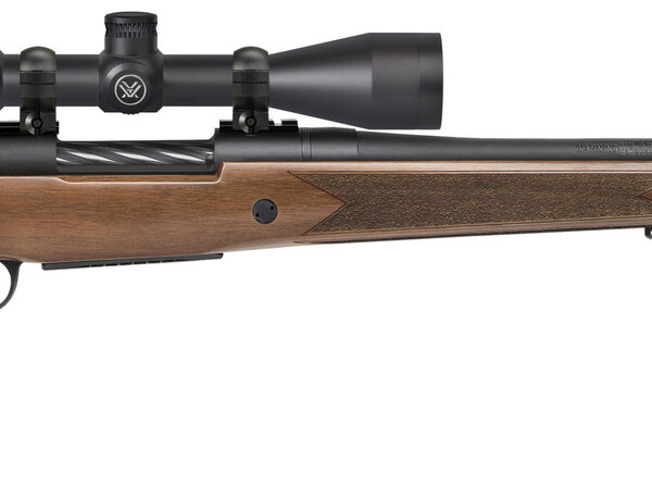 Mossberg Patriot .350 Legend Bolt-Action 22″ Threaded Walnut Scope Combo