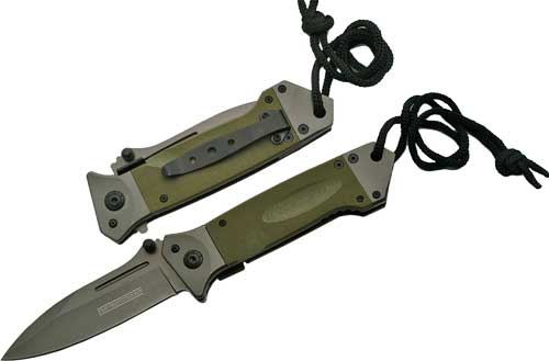 SZCO RITE EDGE 3.5″ G10 HEAVY – ASSISTED FOLDER OD GREEN HNDL