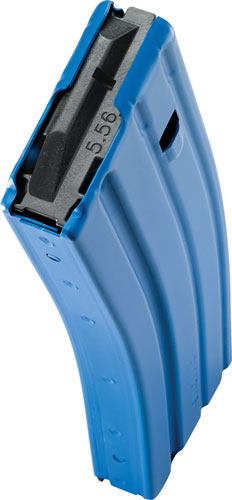 CPD MAGAZINE AR15 5.56X45 30RD – BLUE FINISH ALUMINUM
