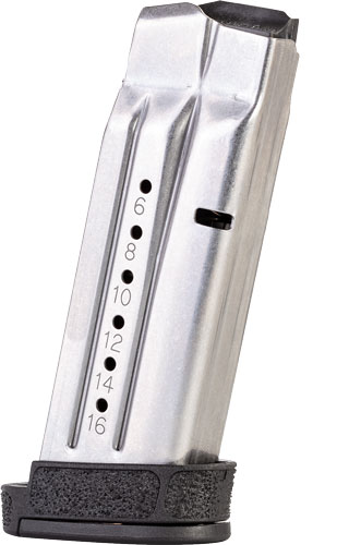 S&W MAGAZINE SHIELD PLUS 30 – SUPER CARRY 16 ROUND BLACK
