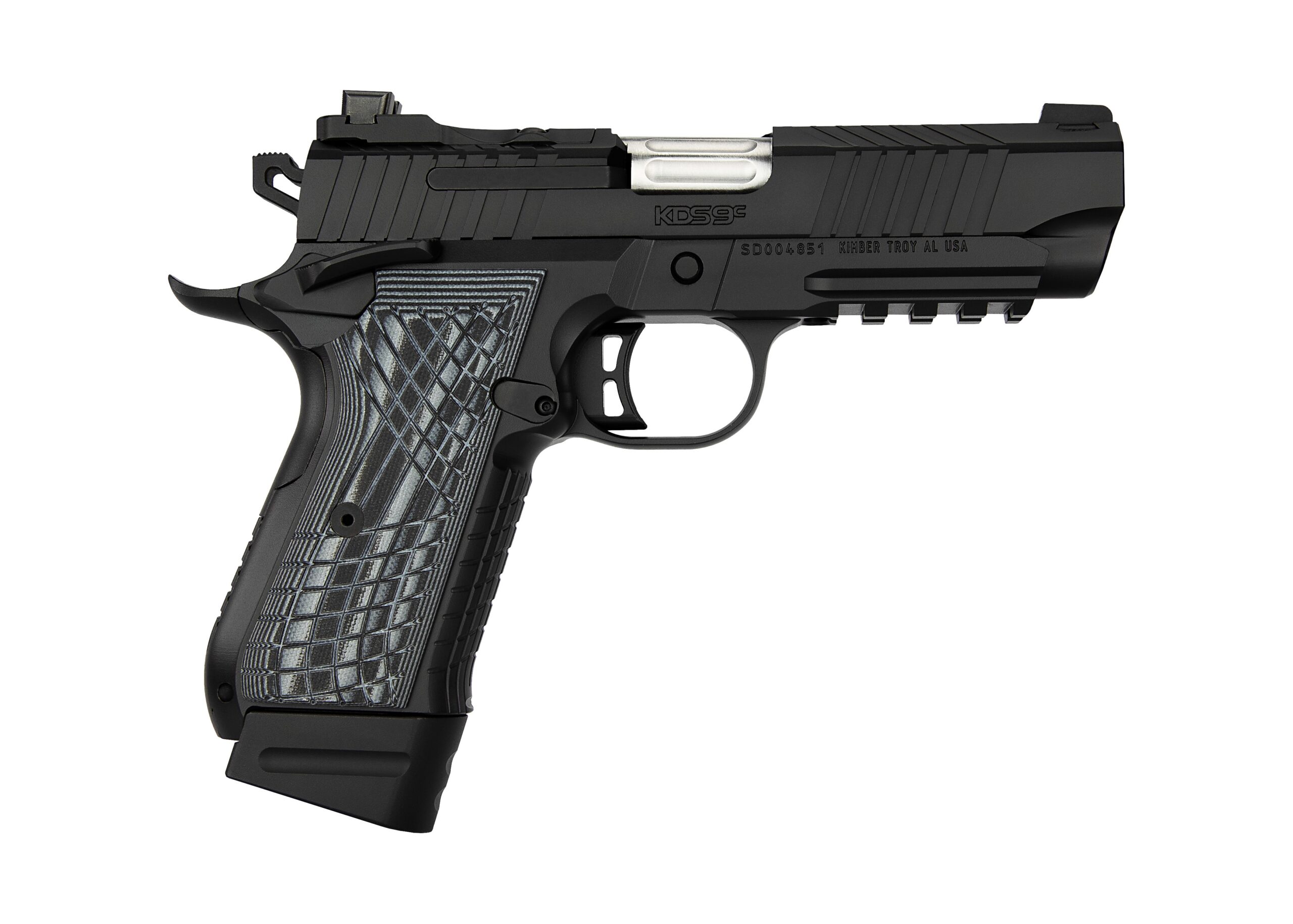Kimber KDS9C 9mm Striker-Fired Pistol 4" 15+1 Black
