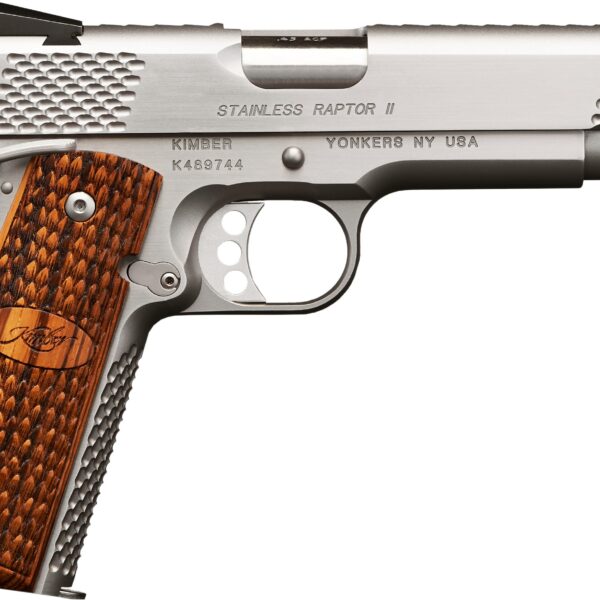 Kimber Raptor II .45 ACP 1911 Single-Action Pistol 5″