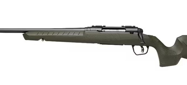 Savage Arms Axis 2 Compact Bolt-Action Left-Hand Rifle .223 Rem 20″ OD Green