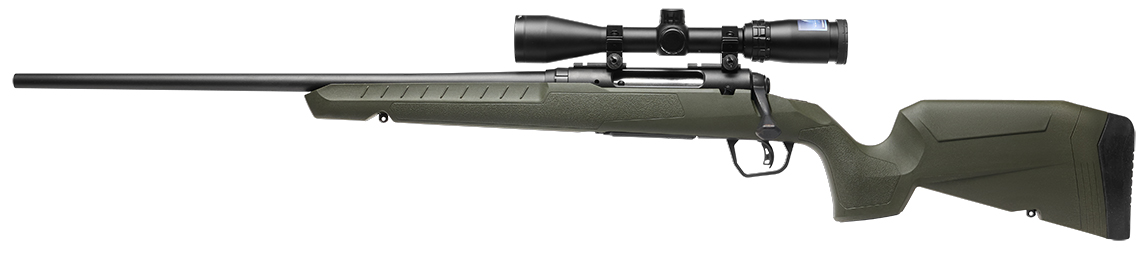 Savage Arms Axis 2 XP Bolt-Action Left-Hand Rifle 6.5 Creedmoor 22" OD Green w/Scope