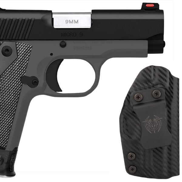 Kimber Micro 9 9mm Subcompact Single-Action Pistol Ghost 2.75″
