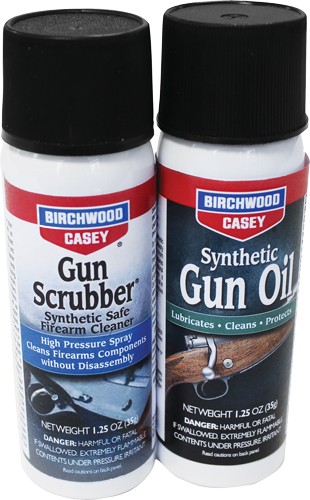 B/C GUN SCRUBBER/SYN GUN OIL – COMBO PACK 1.25OZ EA AEROSOL