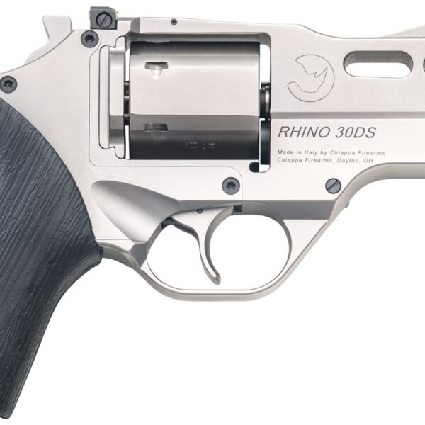 Chiappa Rhino 30DS 10mm Auto DA/SA Revolver 3″ Nickel Alloy
