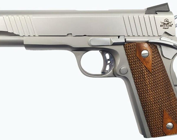 Rock Island Armory Rock Stainless .45 ACP Firearm Semi-Auto 5″ Barrel 8 Rd