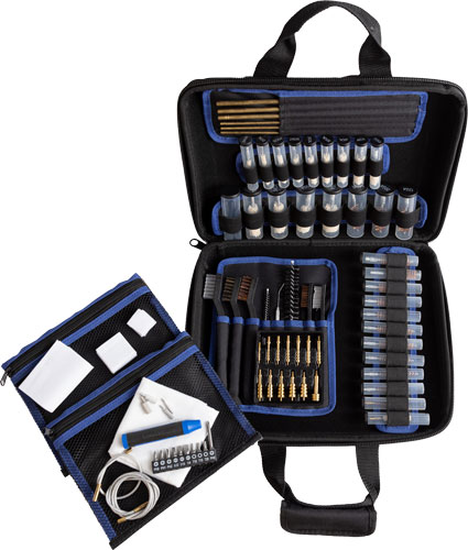 GUNMASTER UNIVERSAL SOFT SIDE – GUN CLEANING KIT 80 PCS.