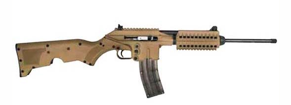 Kel-Tec SU22CA .22 LR Semi-Auto Rifle 16″ Tan Fixed Stock 26+1