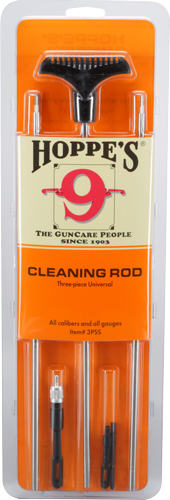 HOPPES S/S CLEANING ROD 3-PC – RIFLES AND SHOTGUNS