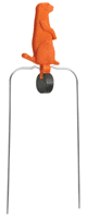 CHAMPION DURA-SEAL TARGET 7″ – PRAIRIE DOG SPINNER ORANGE