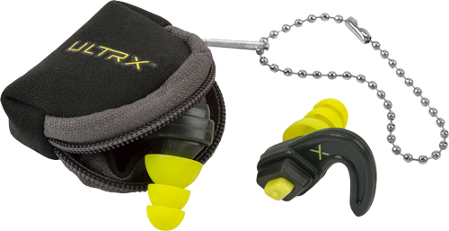 ULTRX SHIFT ADJUSTABLE – PROTECTION EAR PLUGS GRAY/YELL