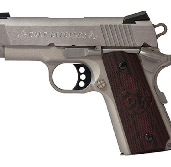 Colt Defender .45 ACP Firearm Semi-Auto 3″ Barrel 7 Rd Stainless