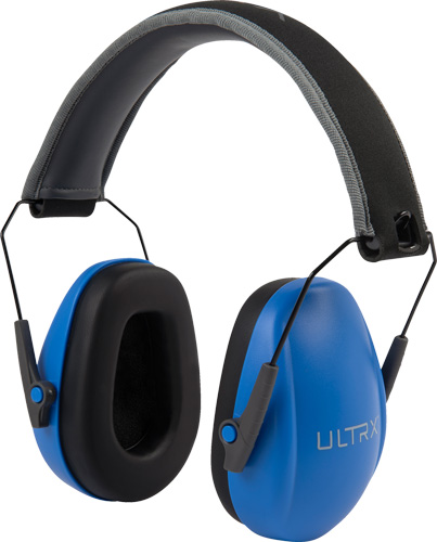ULTRX SLIM PROFILE EARMUFF – YOUTH/LADIES BLUE