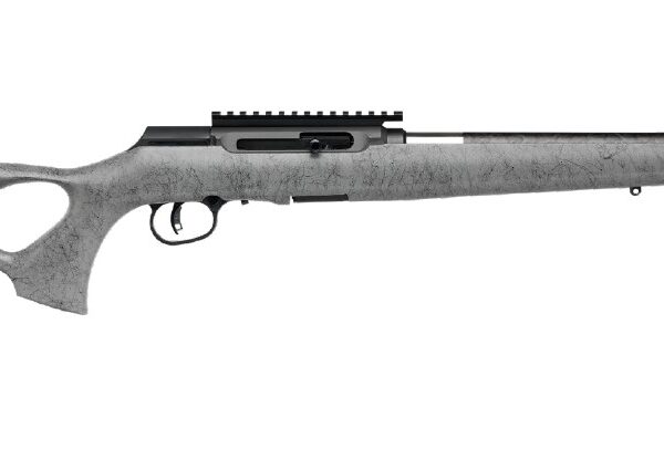 Savage ARMS A22 22LR BL/GRY 18″ CARBON TB .22 LR Semi-Auto Rifle