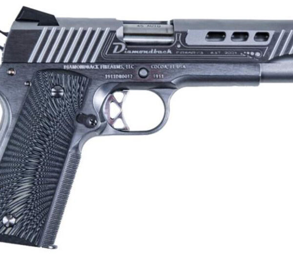DB1911 Custom .45 ACP SA 1911 5″ Stainless Novak Sights 8rd
