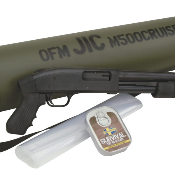 Mossberg 500 Just in Case 12 Gauge Pump-Action 18.5″ Pistol Grip Black
