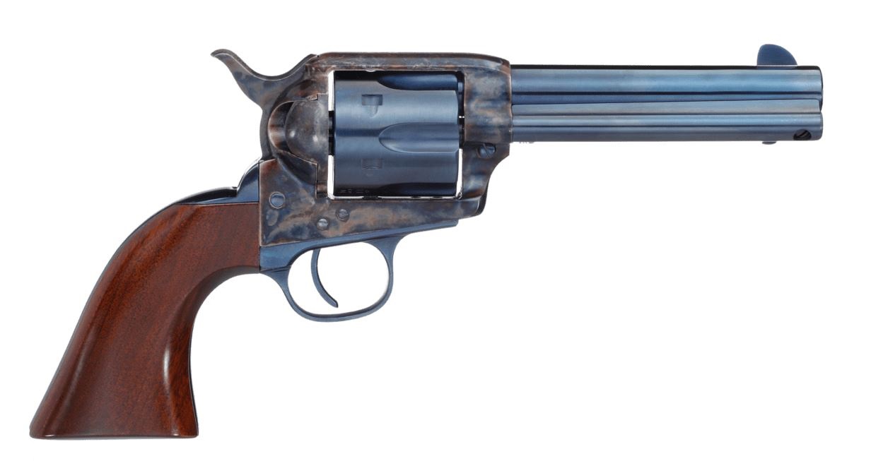 Taylor's & Company Cattleman 45LC Bl/wd 4.75" .45 ACP Single-Action Revolver