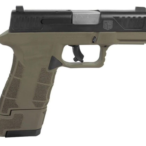 Diamondback DBAM29 9mm Striker-Fired Pistol 3.5″ FDE/FDE 17rd