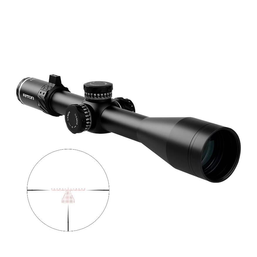 RITON OPTICS 5 CONQUER 5-25X56 MOA FFP IL