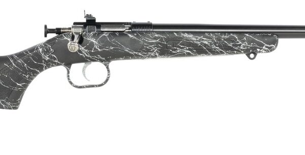 Crickett .22 LR Single Shot Bolt-Action 16.1″ Blued Youth Rifle Black
