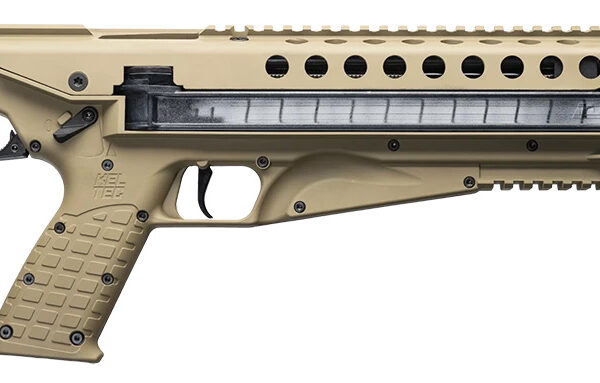 Kel-Tec P50 5.7x28mm Semi-Auto Pistol 9.6″ Tan Threaded 50-rd