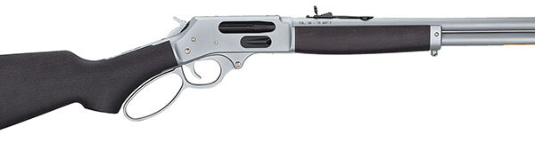 Henry Lever Action .45-70 Govt Rifle 18.43″ Blued Walnut Adj Sights 4-rd