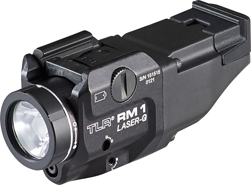 STREAMLIGHT TLR RM 1 LED WITH – GREEN LASER RAIL MOUNT BLACK