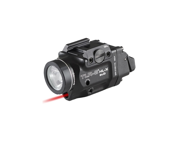 STREAMLIGHT TLR-8 HL-X SUB USB 1000LM P365