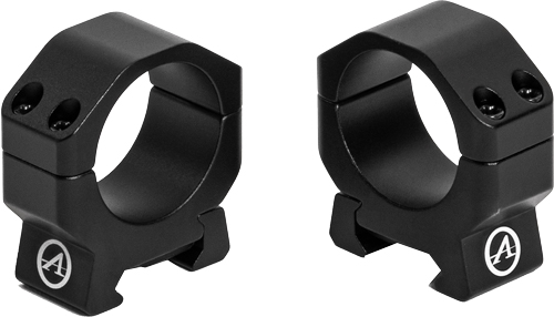 ATHLON RINGS ARMOR 30MM LOW – 0.89″ HEIGTH BLACK