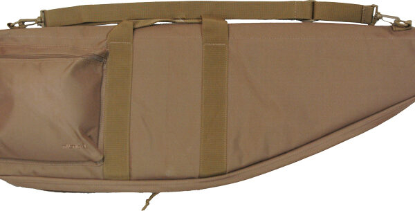 TOC TACTICAL RIFLE CASE 36″ – EXTERNAL STORAGE POCKET TAN