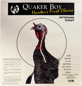 QUAKER BOY PAPER TARGET TURKEY – 20″ X 20″ 100-PACK