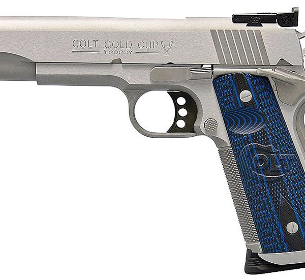 Colt Gold Cup .45 ACP Pistol Semi-Auto 5″ Barrel 8 Rd Stainless