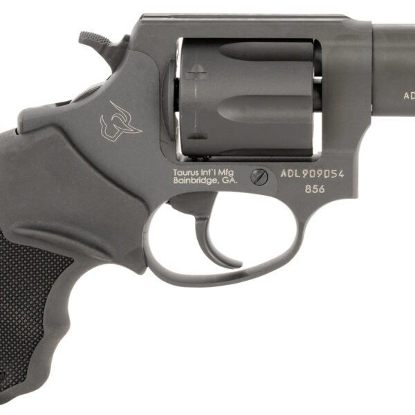 TAURUS 856 38SP MATTE BLK 2″ 6SHOT MA