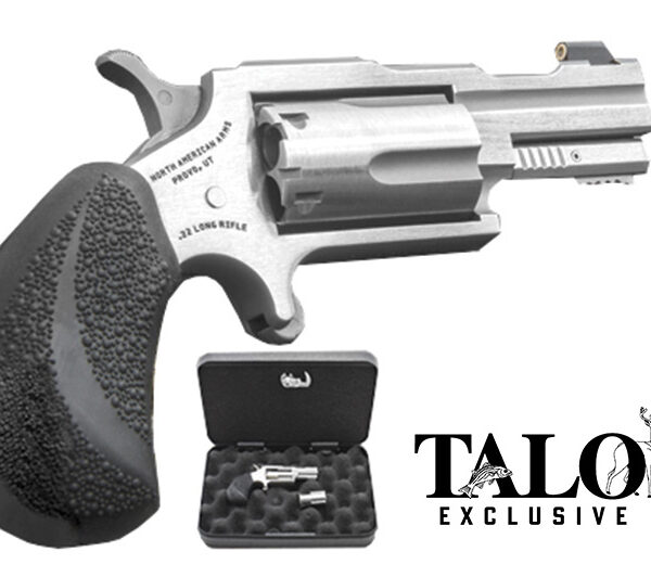 NAA Mini .22 WMR Bug Out II SA Revolver 1.5in Stainless TALO 5rd